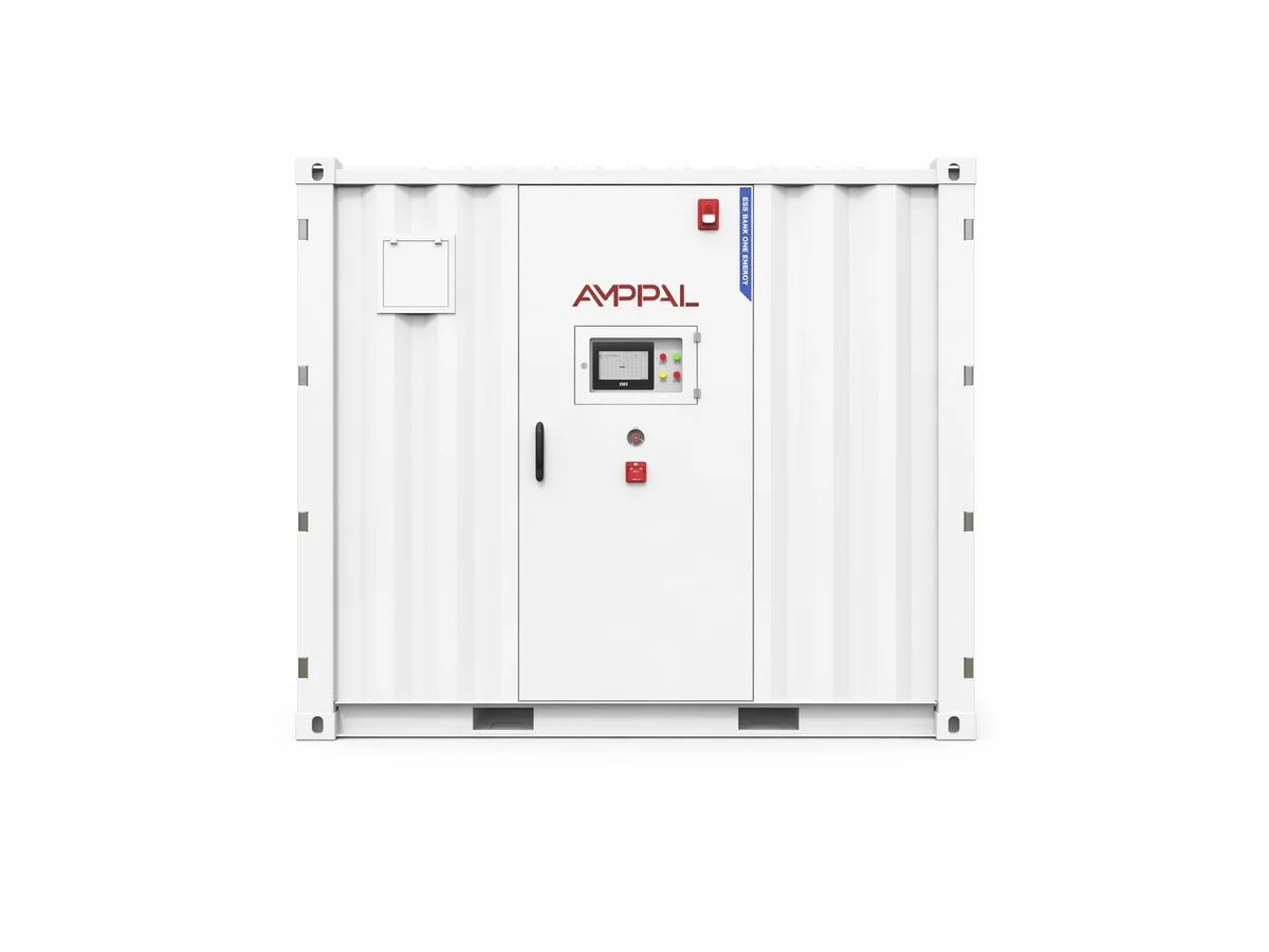 AMPPAL 1215 kWh konténeres energiatároló