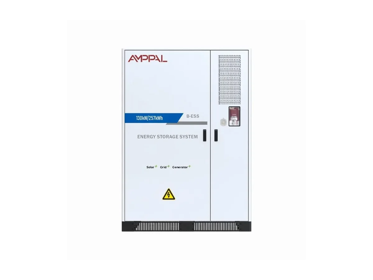 AMPPAL 130 kW / 257 kWh ipari energiatároló