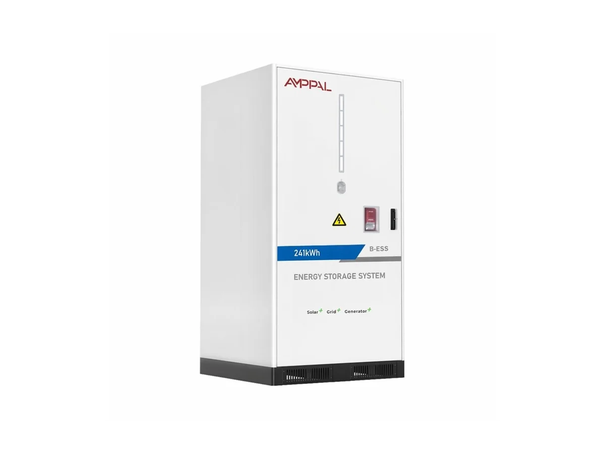 AMPPAL 225 kWh léghűtéses ipari energiatároló