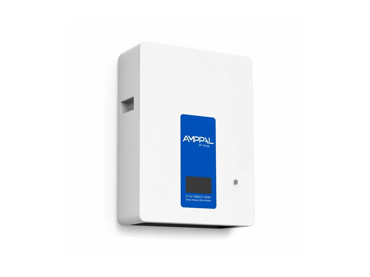 AMPPAL 2,56 kWh 51,2 V 50 Ah fali lakossági energiatároló