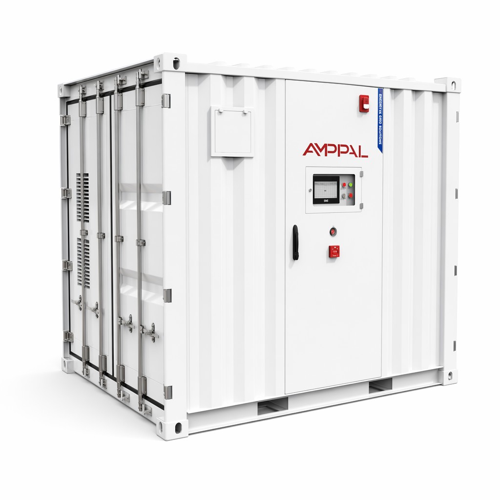AMPPAL 1060 kWh konténeres energiatároló