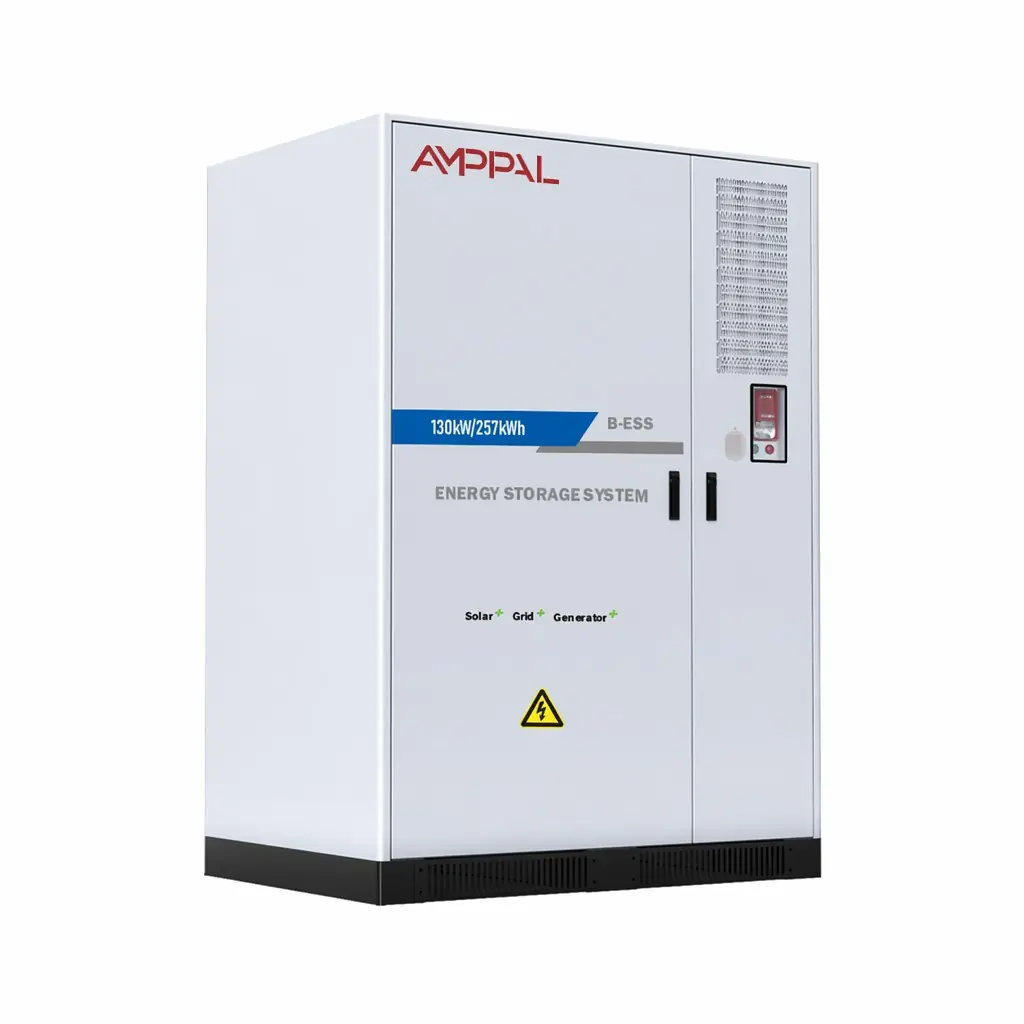 AMPPAL 130 kW / 257 kWh ipari energiatároló