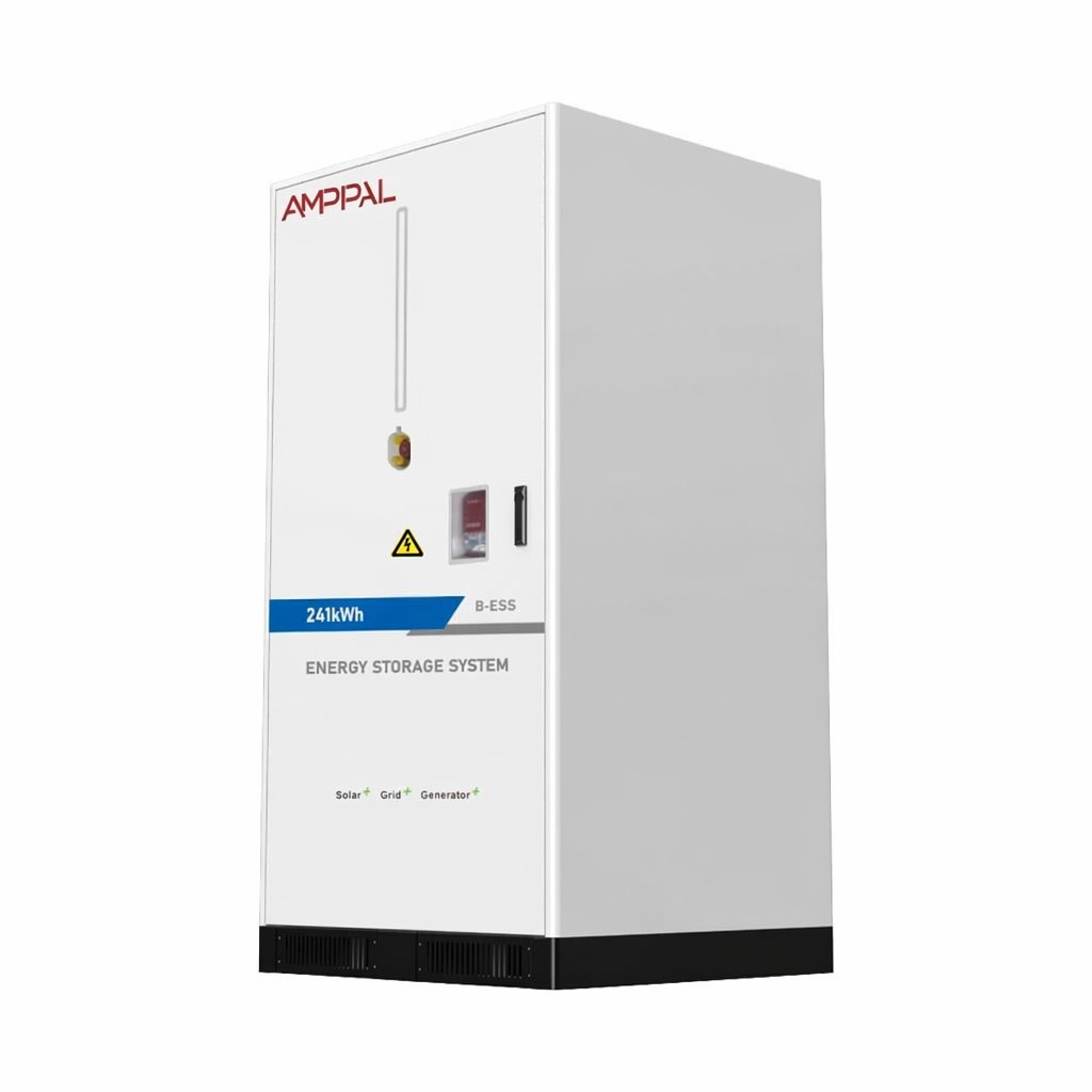 AMPPAL 225 kWh léghűtéses ipari energiatároló