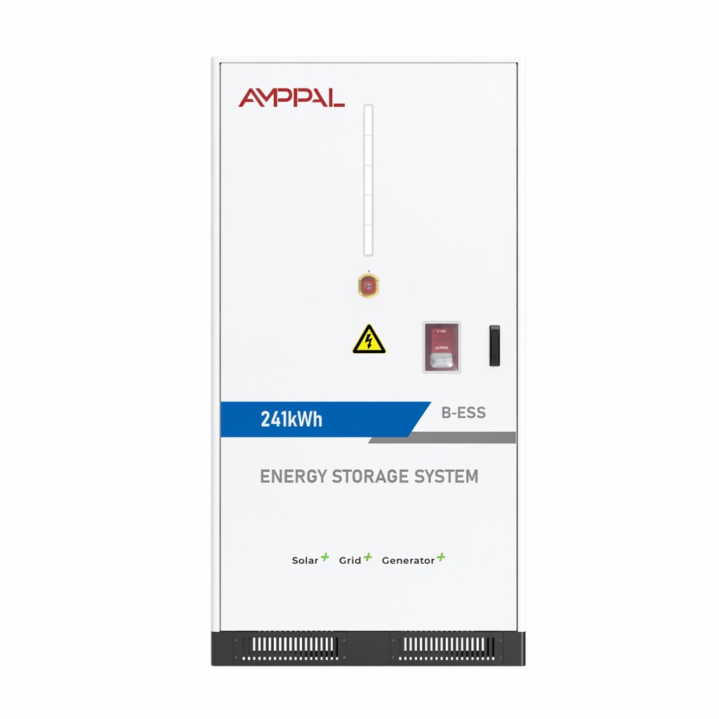 AMPPAL 241 kWh léghűtéses ipari energiatároló