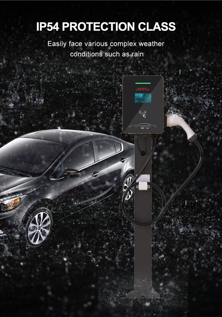 AMPPAL 7 kW AC töltőállomás