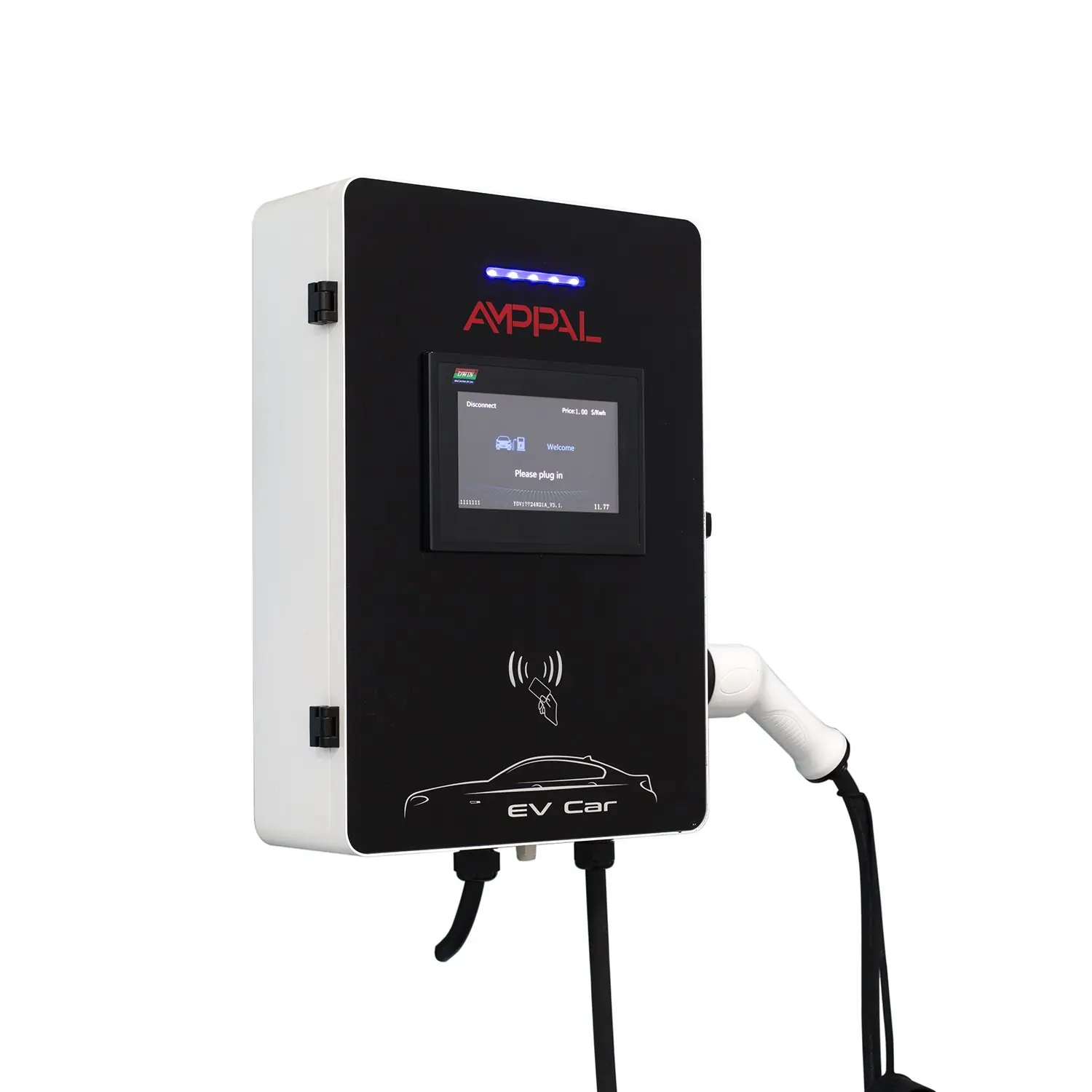 AMPPAL 22 kW AC töltőállomás