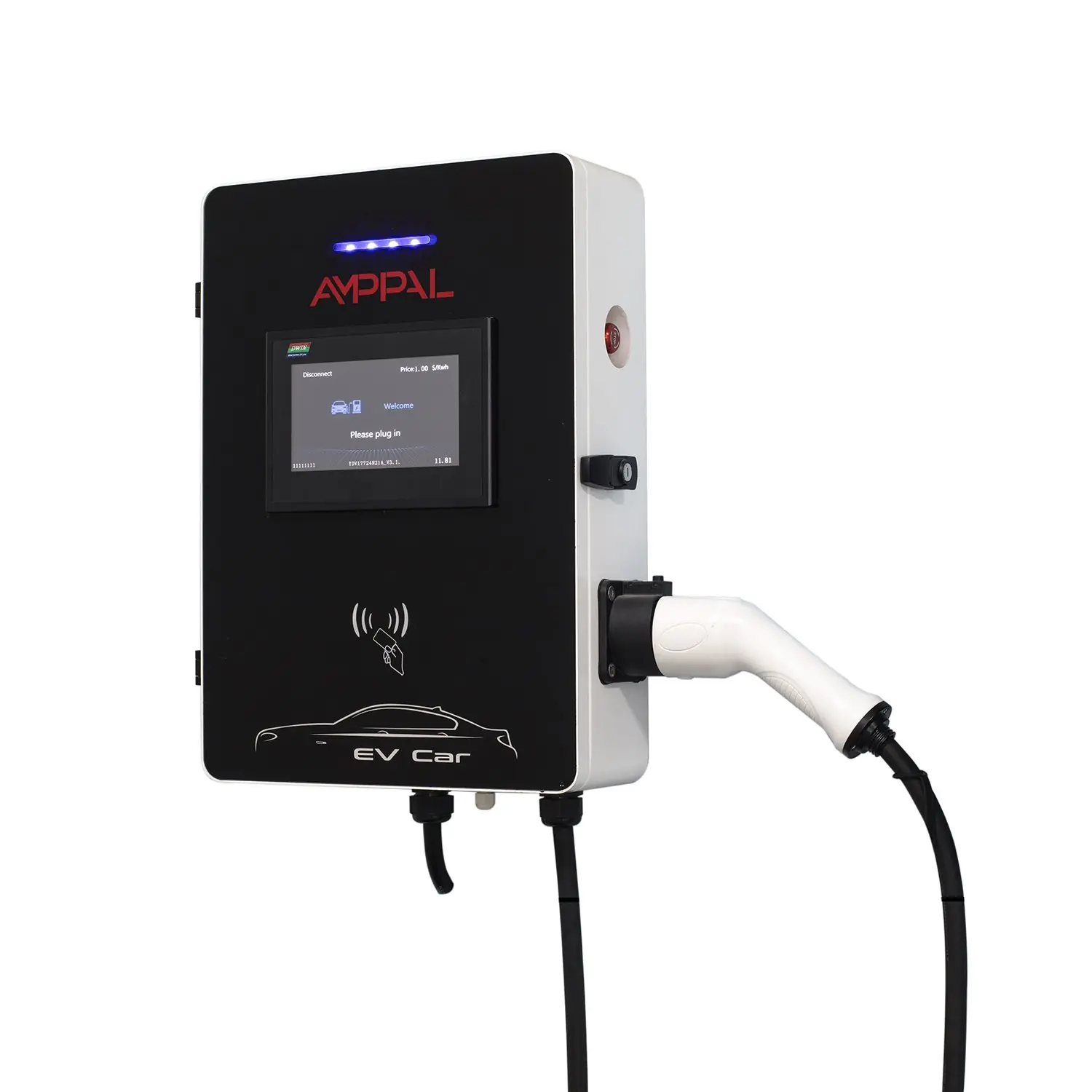 AMPPAL 22 kW AC töltőállomás