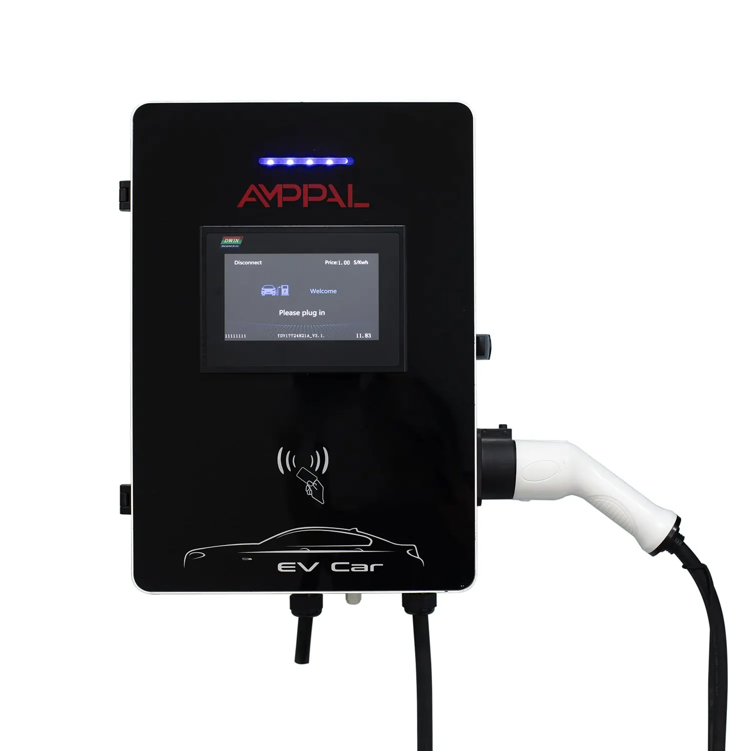 AMPPAL 22 kW AC töltőállomás