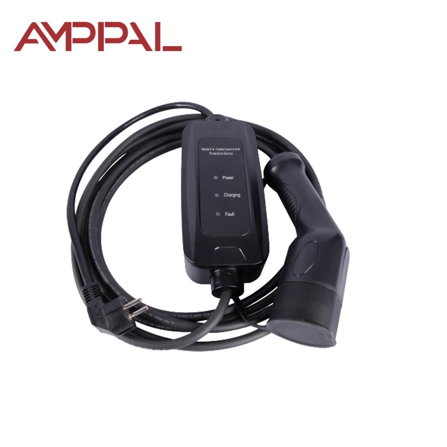 AMPPAL 3,5 kW hordozható AC töltőállomás