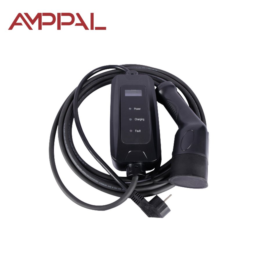 AMPPAL 3,5 kW hordozható AC töltőállomás