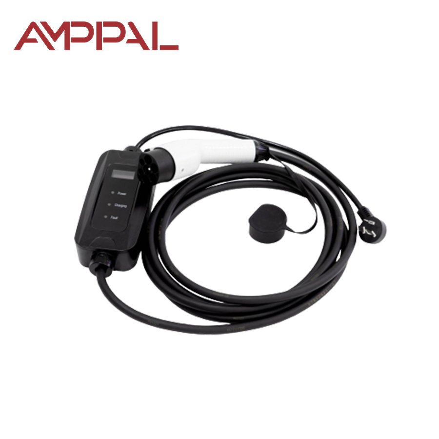 AMPPAL 3,5 kW hordozható AC töltőállomás
