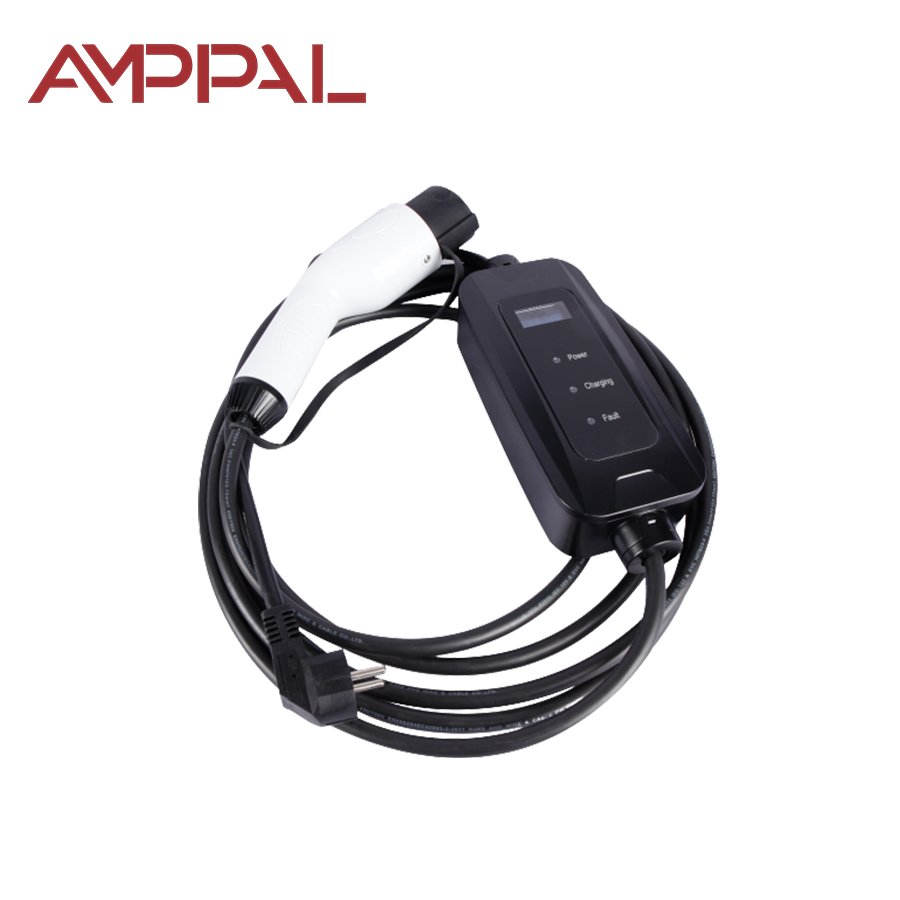 AMPPAL 3,5 kW hordozható AC töltőállomás