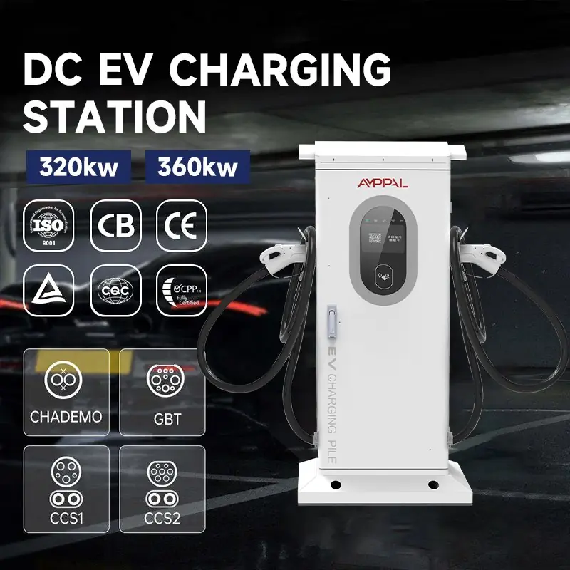 AMPPAL 30 kW DC töltőállomás