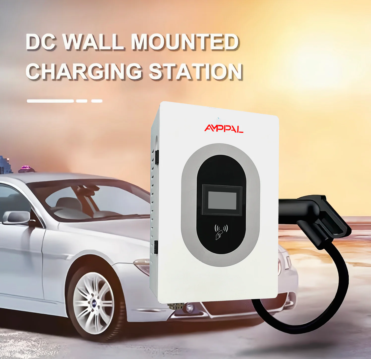 AMPPAL 40 kW DC fali töltőállomás