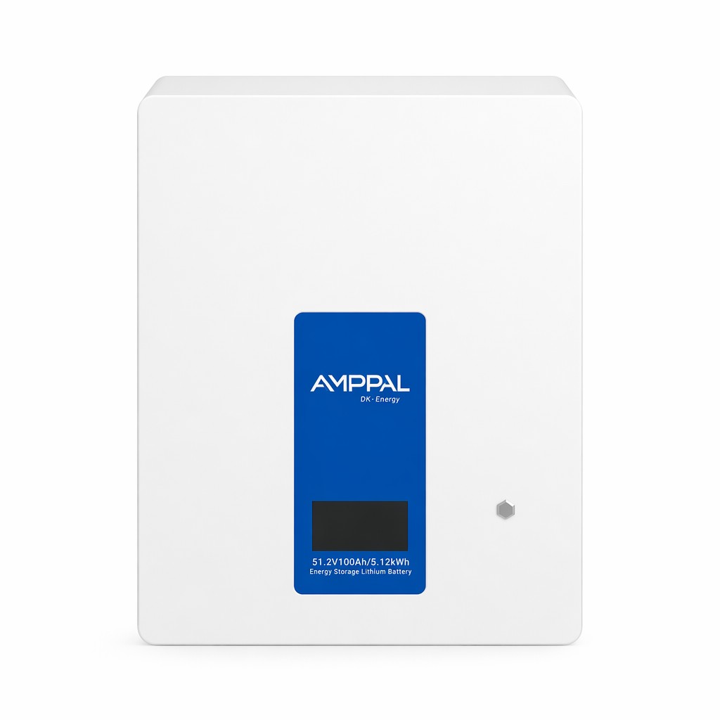 AMPPAL 4,8 kWh 48 V 100 Ah fali lakossági energiatároló