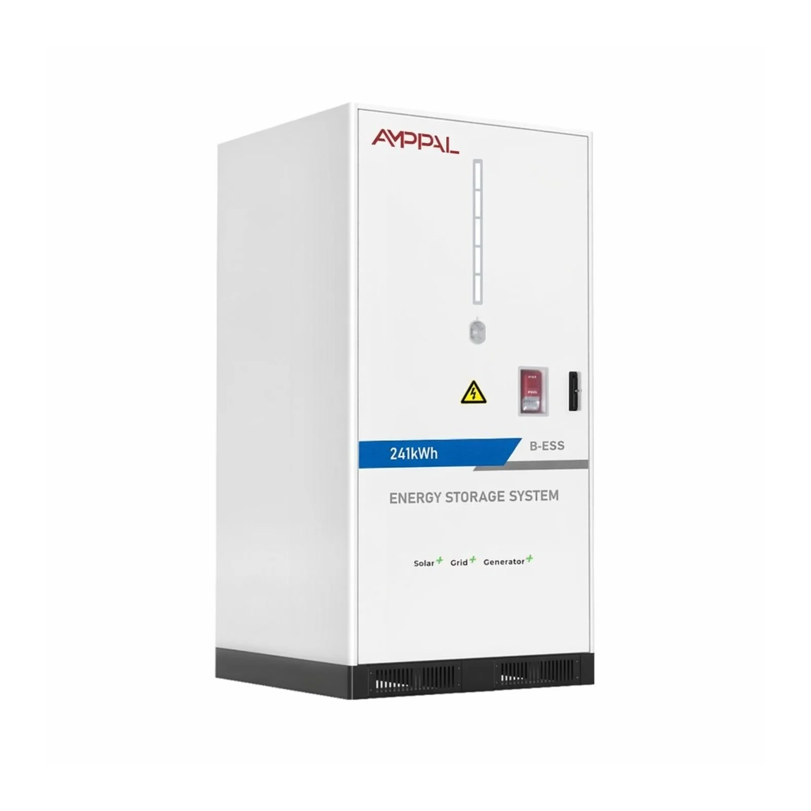 AMPPAL 241 kWh léghűtéses ipari energiatároló